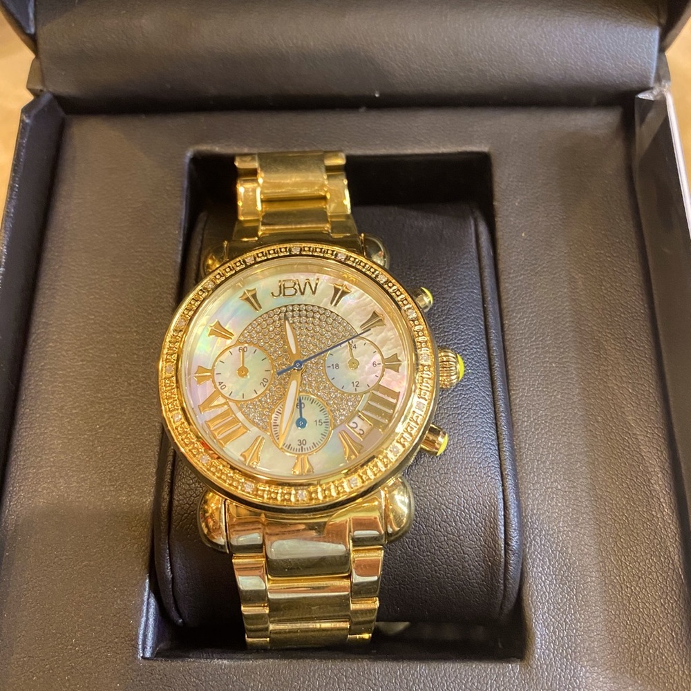 JBW Diamond & Mother of Pearl Watch 🔥NIB🔥